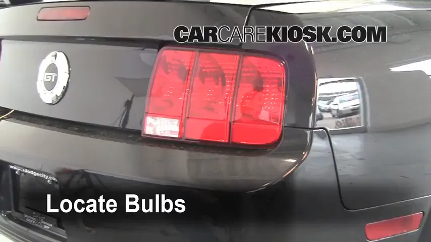 2006 Ford Mustang GT 4.6L V8 Coupe Lights Brake Light (replace bulb)